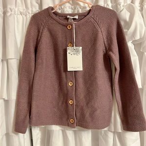 Jamie Kay plum color cardigan
